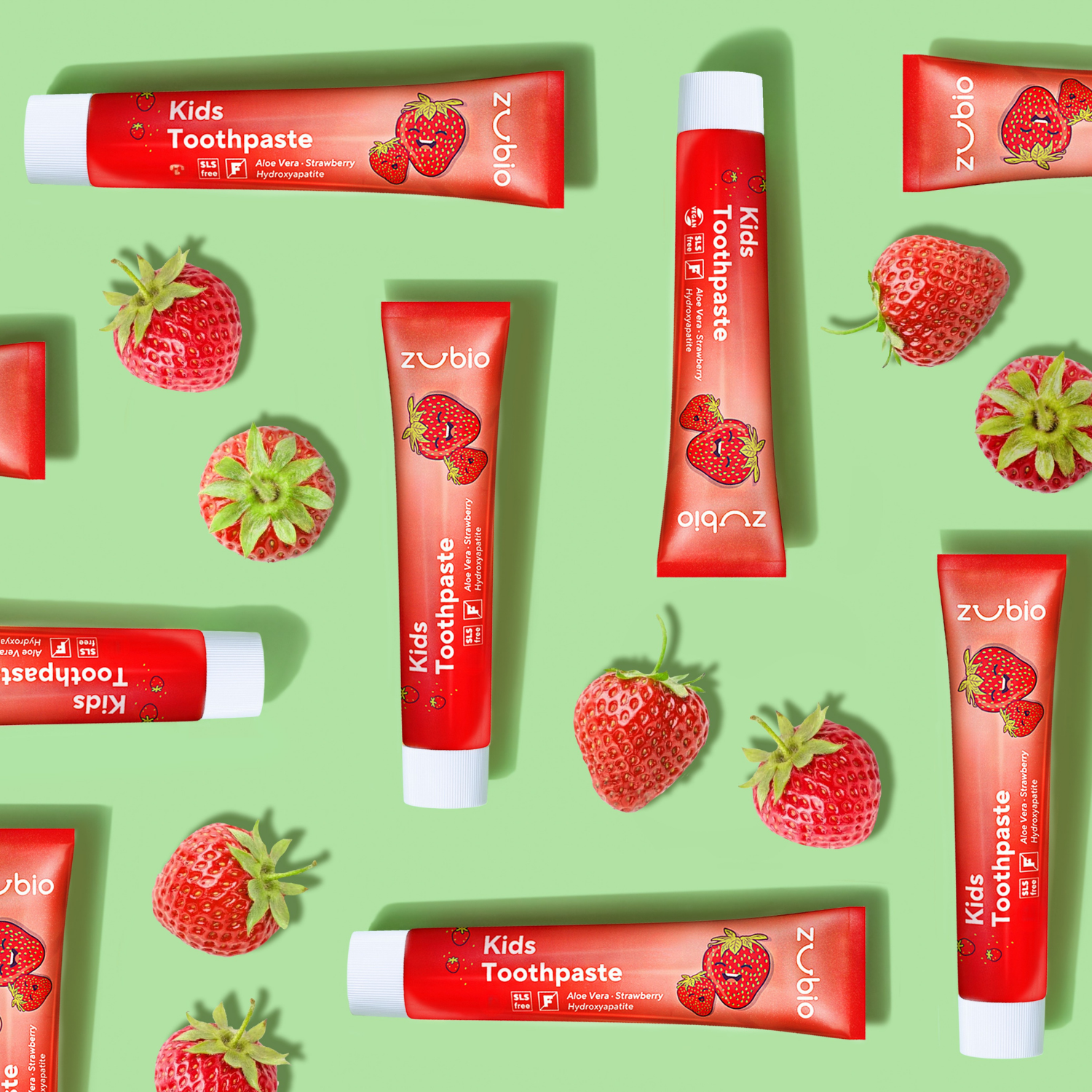 Zubio Kids Toothpaste Strawberry